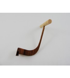 Poleiro Lateral Grande sem Lixa - Imbuia