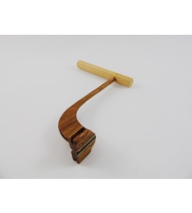 Poleiro de Teto Grande sem Lixa - Imbuia