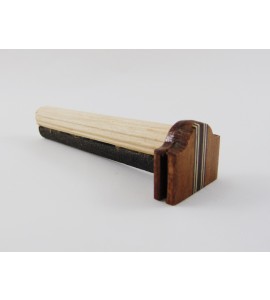 Poleiro Dorminhoco 10mm com Lixa - Imbuia