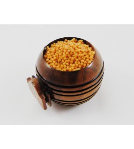 Cocho Barril Malha Fina - Imbuia