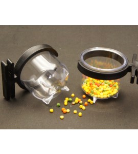 Porta Vitamina Médio C/ Garra - Black