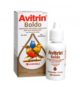 Avitrin Boldo para Pássaros Melhora o Fígado das Aves