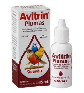 Avitrin Plumas para Muda de Penas em Pássaros