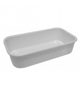 Banheira grande interna leitosa