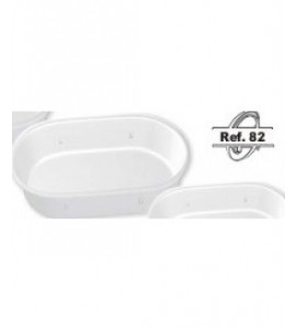 Banheira Oval Leitosa