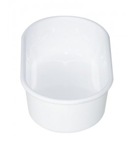 Banheira Oval Leitosa