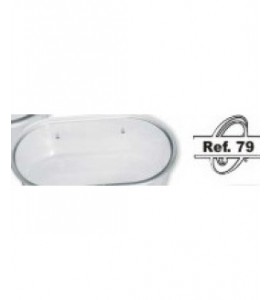 Banheira Oval Cristal Média