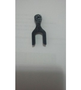 Cabeça de poleiro ferradura coleiro escuro 