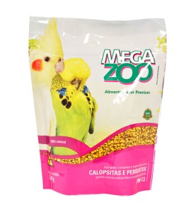 Megazoo - Calopsitas e Periquitos- PM13 - 350g