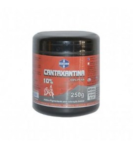 Cantaxantina 10% - 250 gramas - Importada Alemanha AMGERCAL