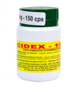 Cidex-10 - 140 mg - 150 Cápsulas  AARÃO