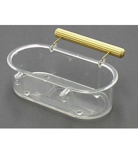 Banheira  Pequena C/Poleiro e Gancho 130ML INJET