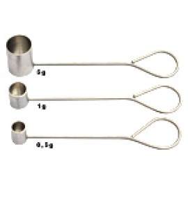 Dosador de Pigmentos em aço inox - 1g