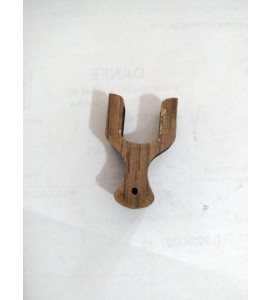 Cabeça de poleiro Ferradura Coleiro Marrom Malha Fina