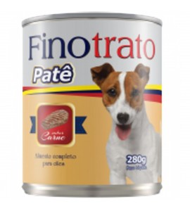 Finotrato Patê Sabor Carne Cães Adultos  280g