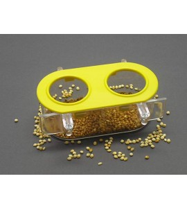 Comedouro 2 Furos com Gancho