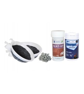 Kit Reprodução de Pássaros - Ninho + Ovo Indez + Fert-Vit + Papinha