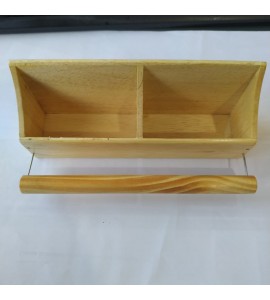 Cocho de Madeira Gigante Marfim sem Tampa