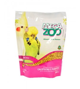 Megazoo - Calopsitas E Periquitos- PM13 - 350g