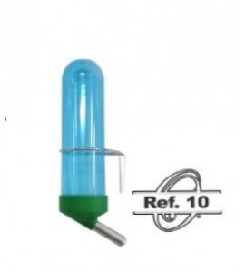 Bebedouro Plástico P/ Hamster e Topolinos pequeno bico de alumínio.