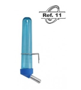 Bebedouro Plástico P/ Hamster e Topolinos médio bico de alumínio.