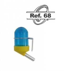 Bebedouro Plástico P/ Hamster e Topolinos Jumbinho bico de alumínio.