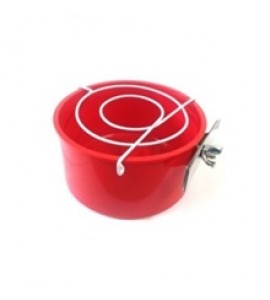 Caneca Plástica Borboleta Com Grade