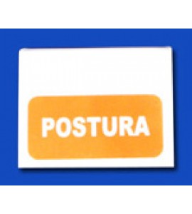 Placa Identificação - Postura