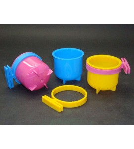 Porta Vitamina Especial Calopsita Presilha - Colorida