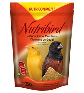 Ração Extrusada Nutribird - Canário, Curió e Diamante de Gould 350g