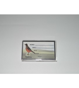 Porta Nome Especial -Sabiá acrilico