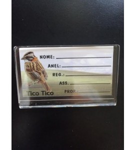 Porta Nome Especial -TICO TICO acrilico