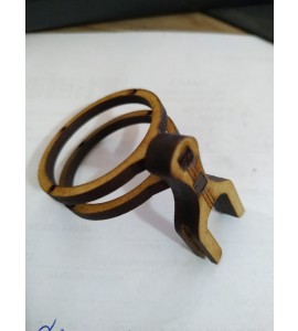 Suporte Porta Vitamina Coleiro ferradura argola 